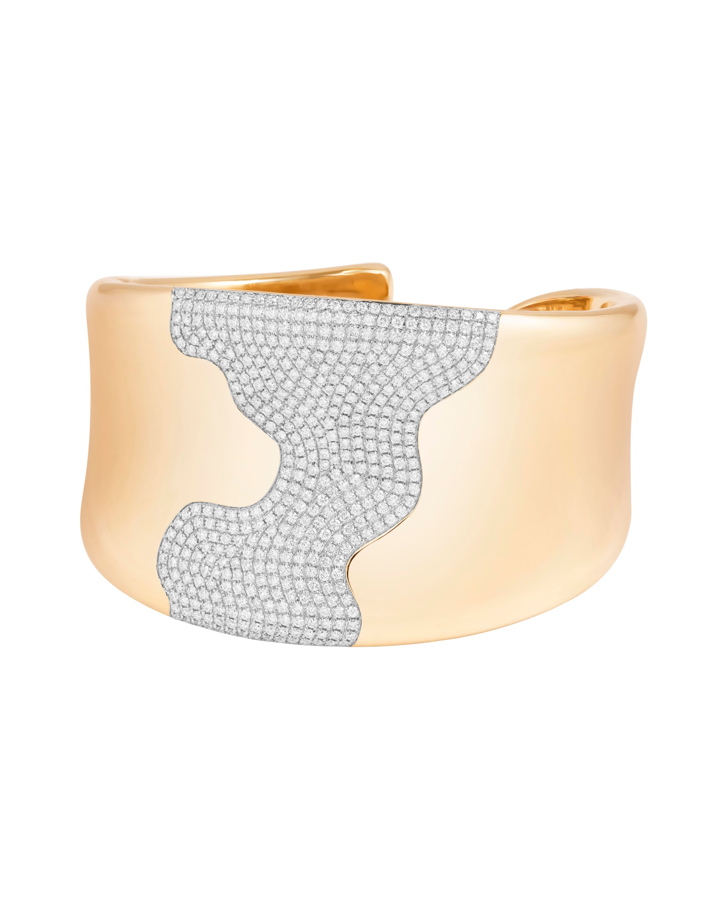 Mia Luna Flowing Diamond Cuff