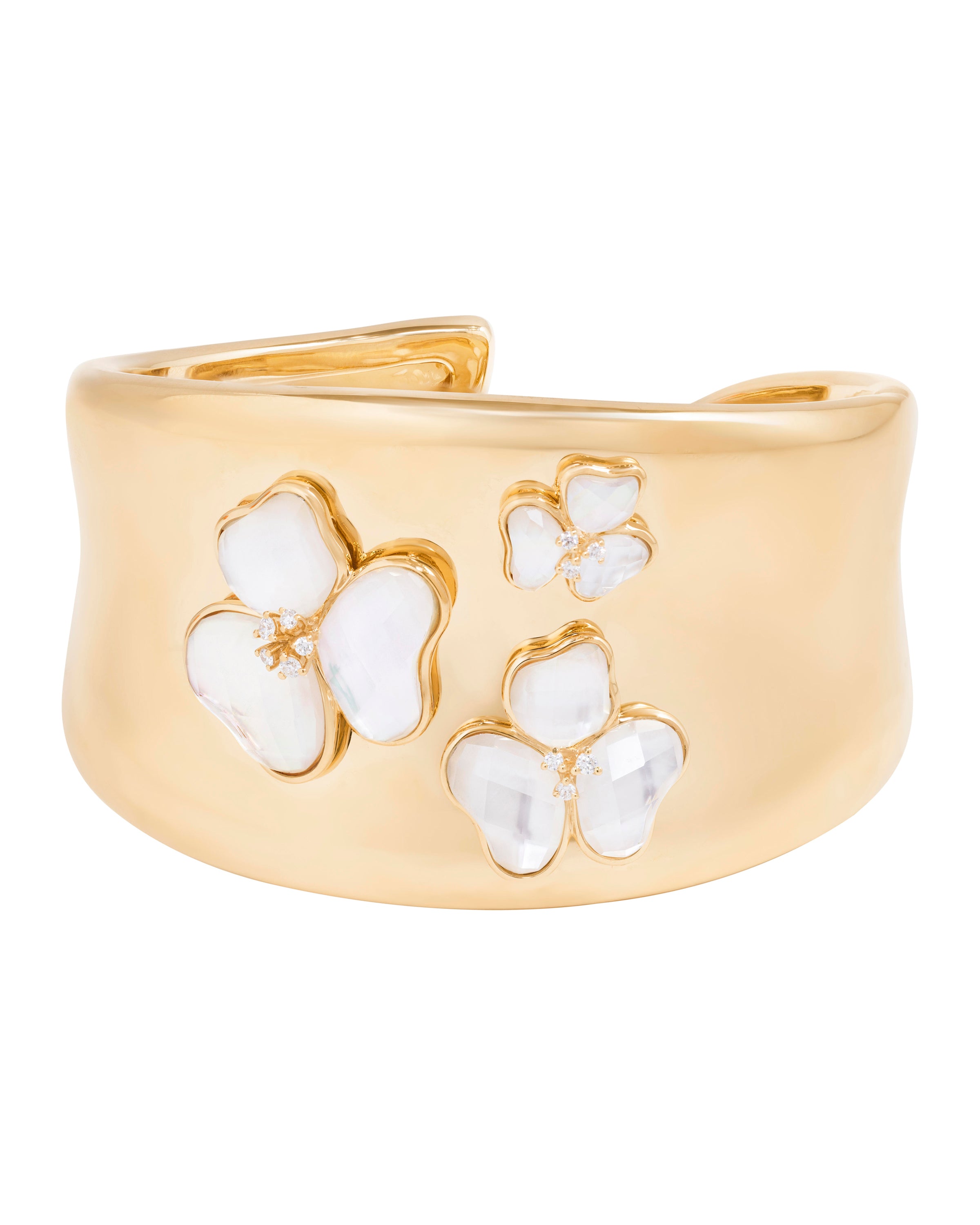 Il Petalo Triple Flower Cuff