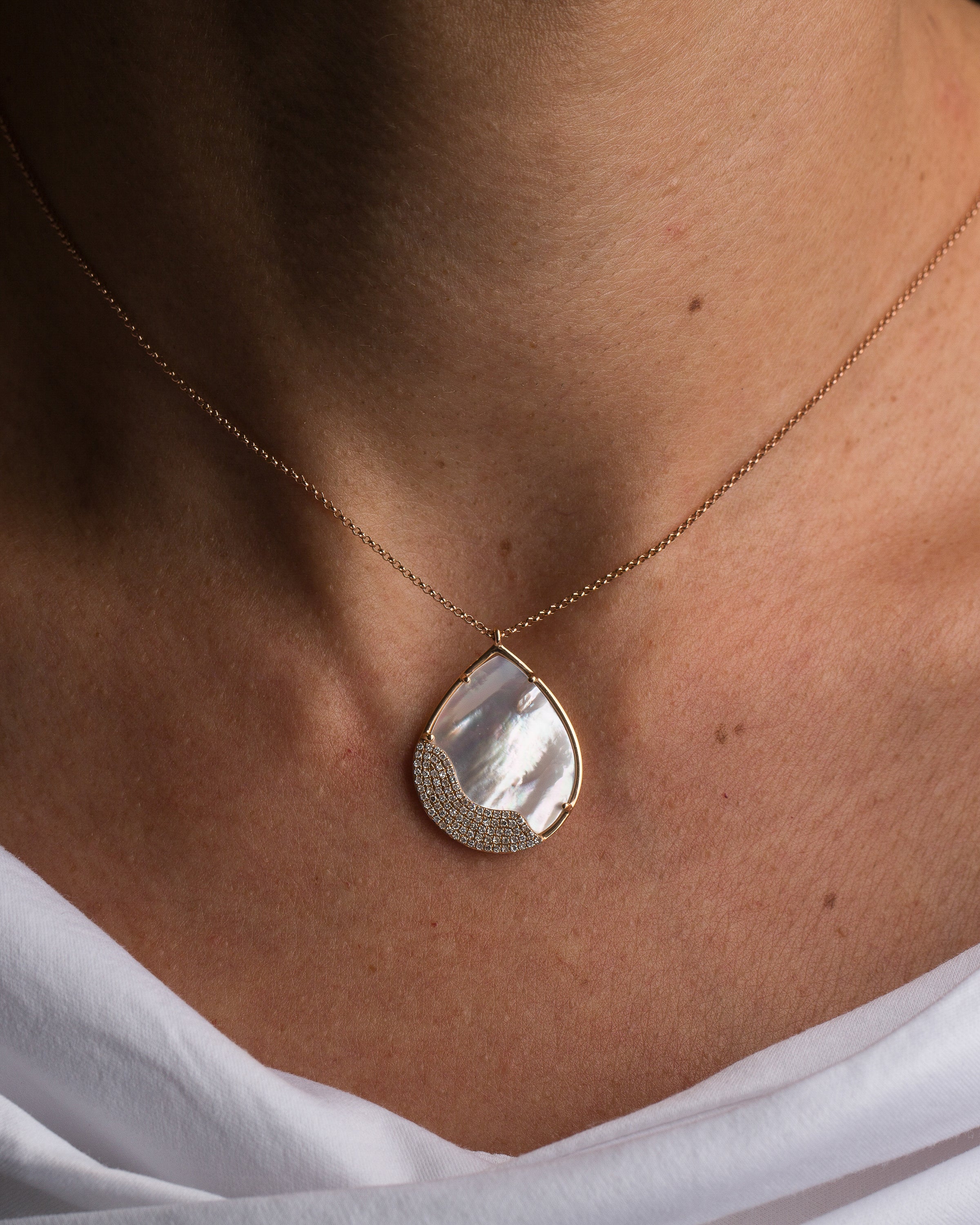 Mia Luna Classic Drop Necklace Small