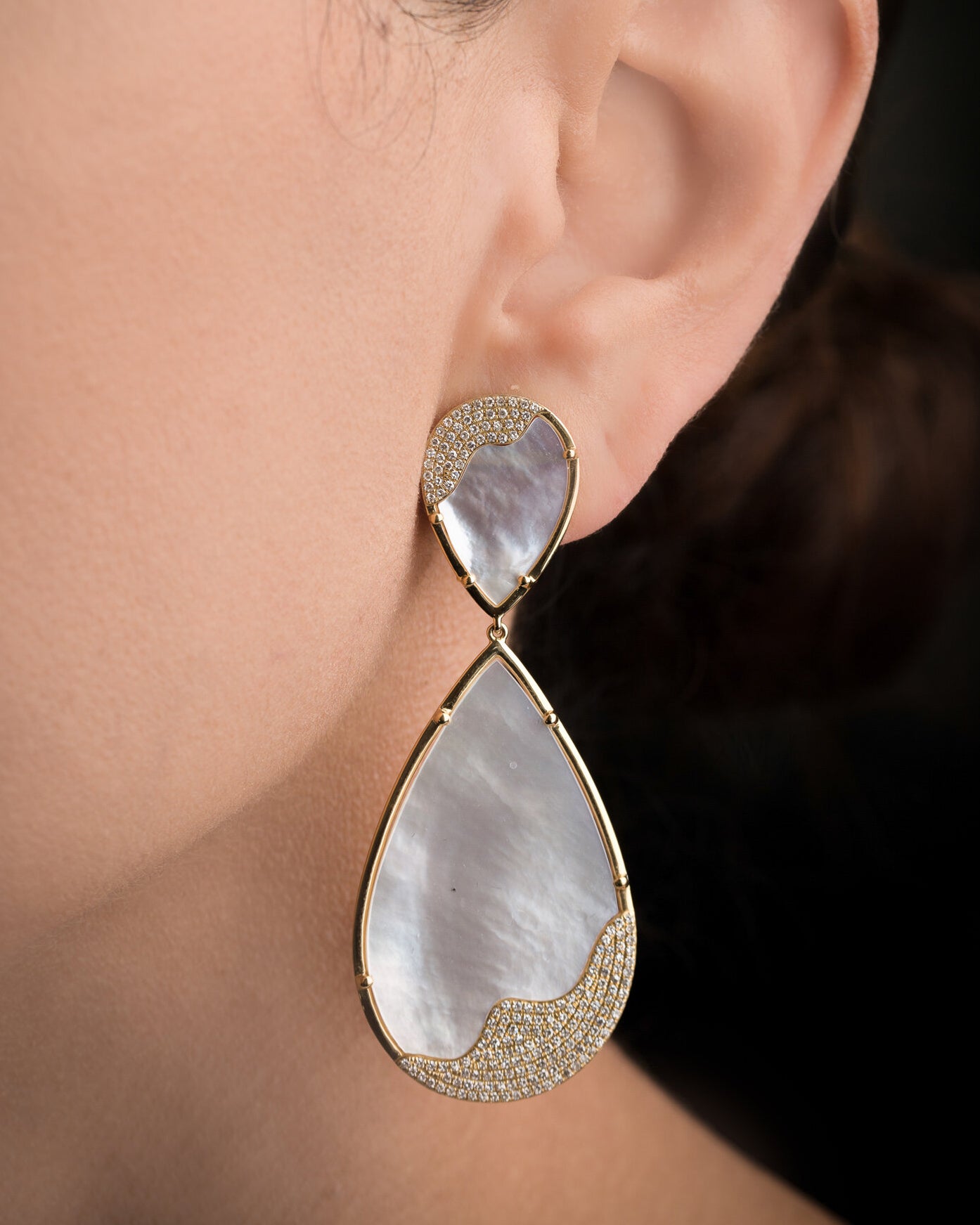 Mia Luna Classic Drop Earrings Large