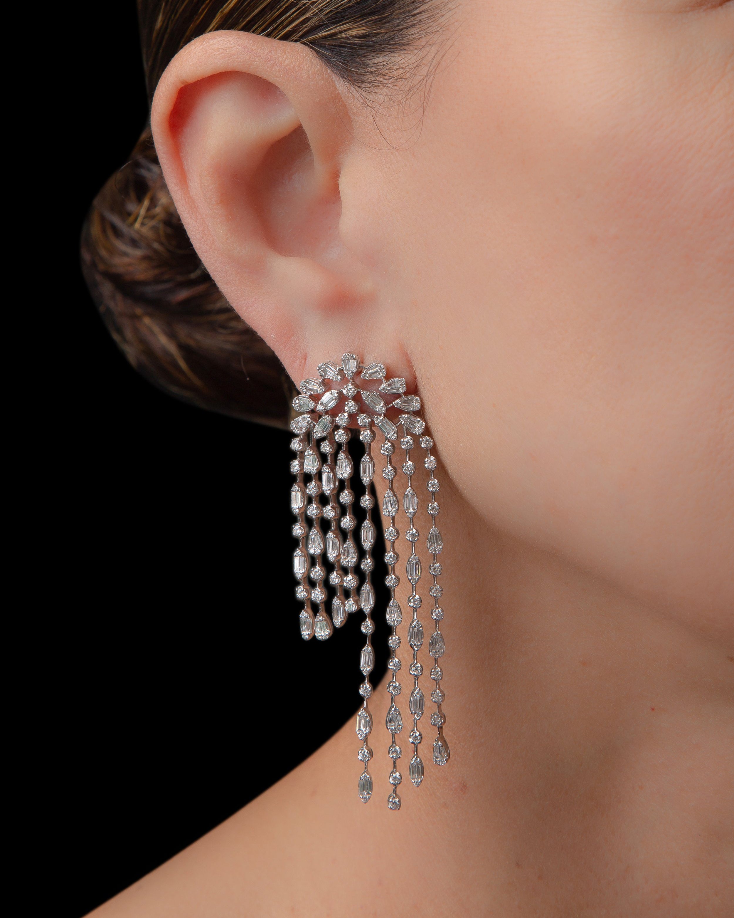 Waterfall Chandelier Earrings
